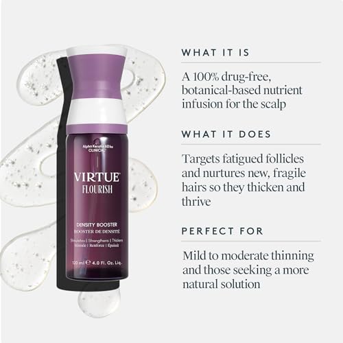 Virtue Flourish Density Booster Spray for Hair Growth | Thinning Hair Treatment