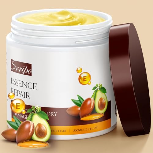 Collagen Hair Mask with Keratin & 4 Hydrolyzed Proteins, 16.9 OZ