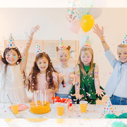 Habett Luminous Temporary Tattoos Set for Kids - 200+ Fun Designs