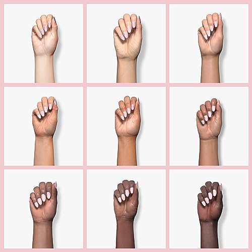 Ontel Armor Nail Gel Strengthening Base & Top Coat, Pink (0.45 Fl Oz)
