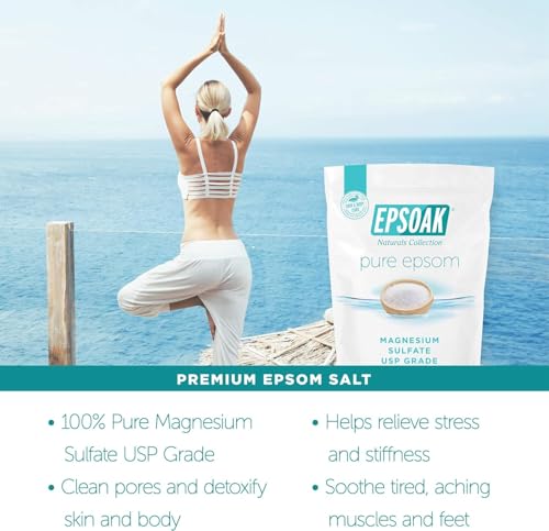 Epsoak Epsom Salt 19 lb Magnesium Sulfate USP