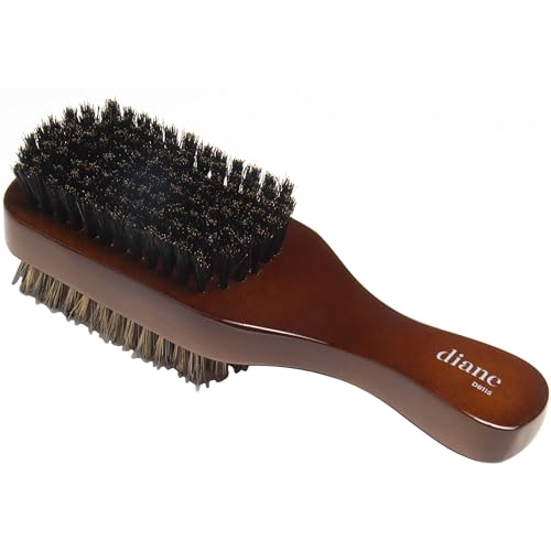 Diane 100% Boar Bristle 2-Sided Club Brush for Men