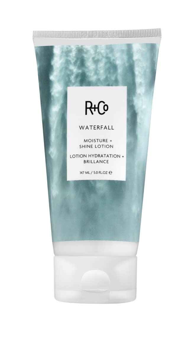 R+Co Waterfall Moisture and Shine Lotion | Lightweight Hair Hydration + Softness | Vegan + Cruelty-Free | 5 Fl Oz