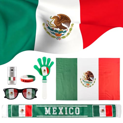 Soccer Fan Kit - 6PCS Football Accessories for Game Day