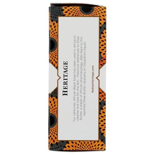 Nubian Heritage Soap Bar African Black, 5 oz