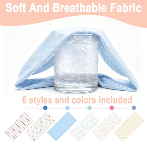 6Pc Wide Headbands for Women Non-Slip Yoga Workout