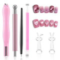 Cat Eye Nail Magnet Set - 6 Pcs Tool for Gel Polish Art
