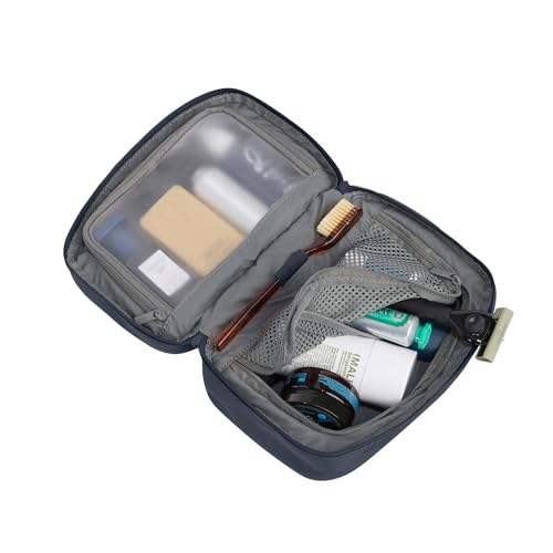 Small Water-Repellent Travel Toiletry Bag with Handle