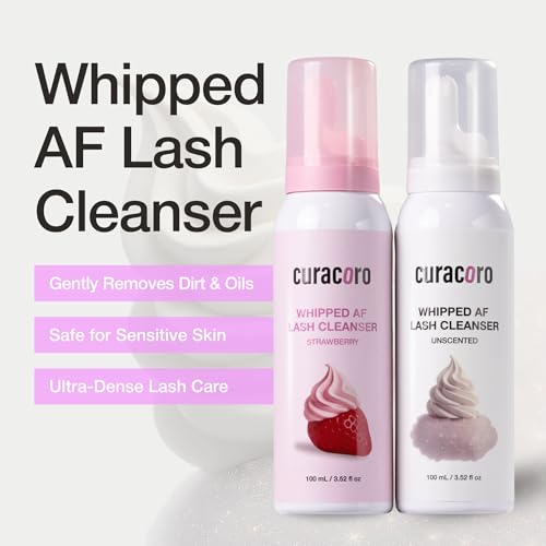 CURACORO Whipped Lash Extension Shampoo 100ml