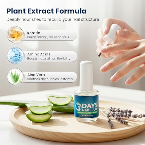 Keratin Nail Care Oil - Strengthening & Hydrating Treatment