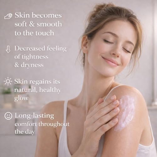 swederm Body Lotion for Women for Extremely Dry Skin - Glycerin Lightweight Moisturizer with Hyaluronic Acid - Vitamin E Hydrating Gel - Fast Absorbing Non-Greasy Formula - 6.8 fl oz