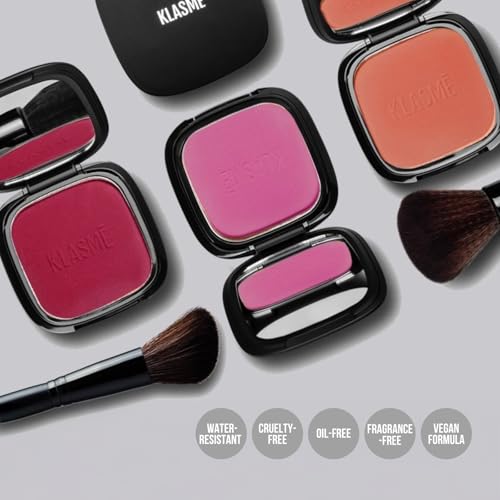 Klasme Compact Blush Pink - Vegan, Matte Finish, Buildable