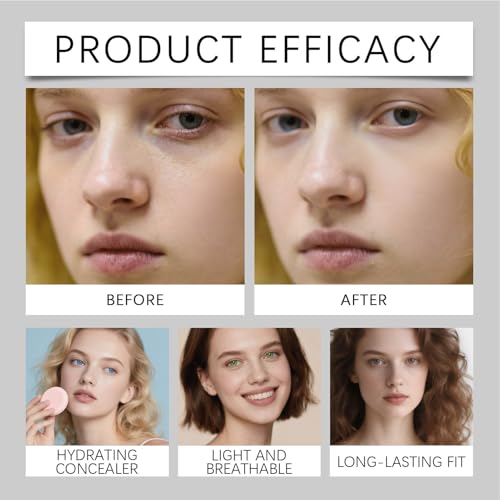 Under Eye Brightener Concealer - Waterproof Dark Circle Cover