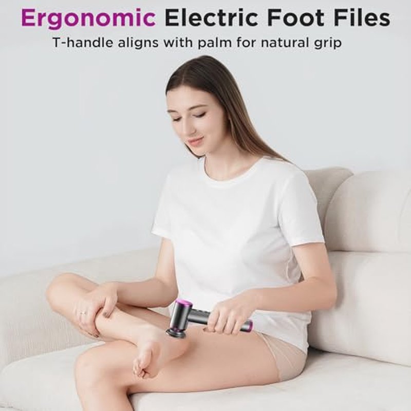 Electric Foot Callus Remover with Nano Glass Heads