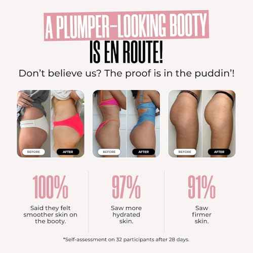 MA?LYS B-THICC Leave-On Booty Enhancing Mask - Booty Mask That Visibly Tightens Skin - Helps Enhance, Firm & Boost The Look Of Your Behind