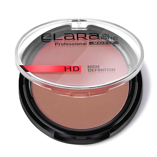 Powder Blusher, Paraben-Free, Pressed Powder, Natural Color Varieties, Lightweight, Halal Certified, Easy to Apply, Makeup Gift for Girls & Women, 72 Peach Blossom