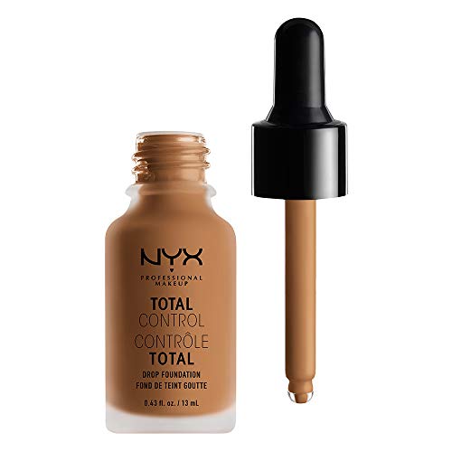 NYX PROFESSIONAL MAKEUP Total Control Drop Foundation - Cinnamon, Medium With Neutral Undertone