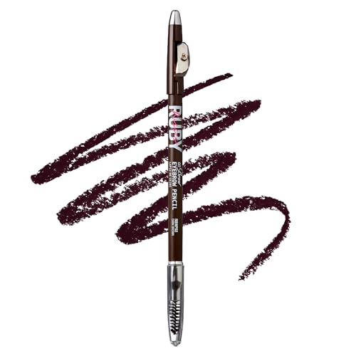 Kiss Go Brow Eyebrow Pencil Dark Brown (6 Pack)