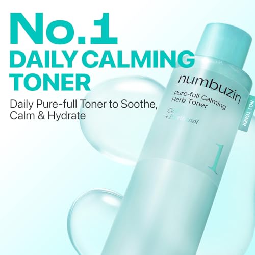 numbuzin No.1 Calming Herbal Toner for Acne-Prone Skin