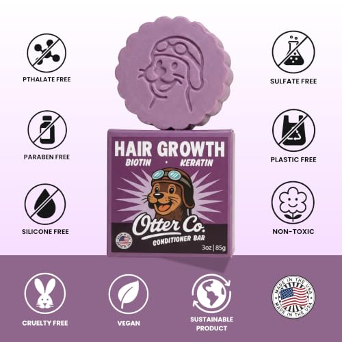 Biotin & Onion Hair Growth Conditioner Bar for Thinning Hair