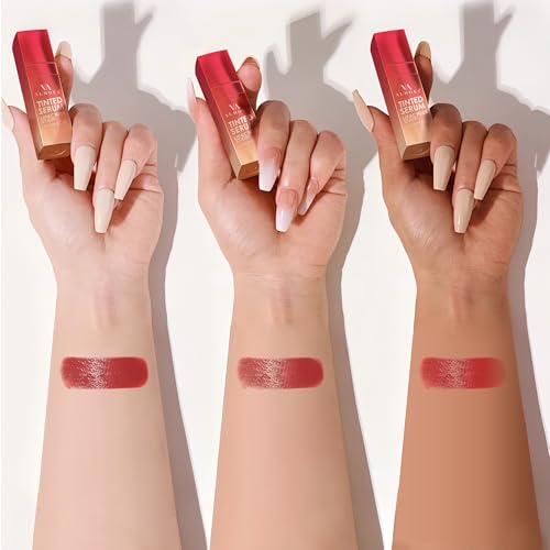 ALMOES Rose Lip Stain – Long Lasting Tint with Vitamin C & E