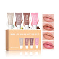 4-Piece Hydrating Lip Gloss Set - Shiny Jelly Finish