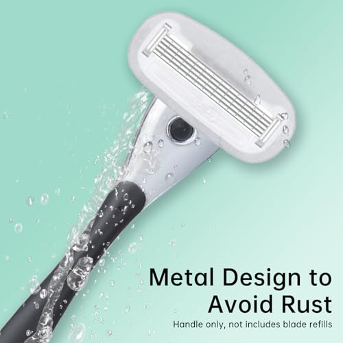 Metal Razor Handle for Billie Razors - Compatible & Ergonomic Shaving Tool