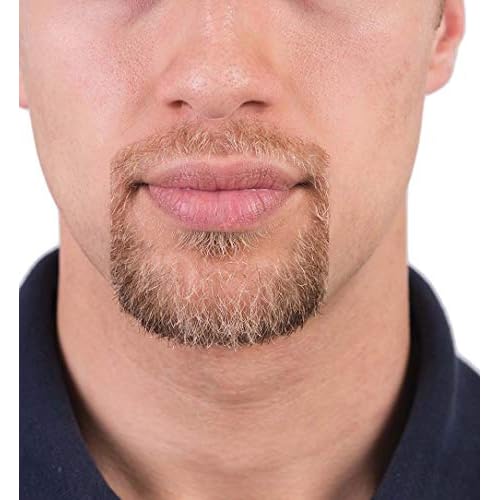 RIMOL Beard Shaper Goatee Mustache Grooming Tool Face Hair Styling Template for Man - Transparent - 5 PCS/Set (Transparent)