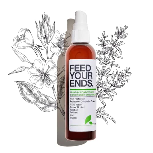 Yarok Feed Your Ends Leave-In Conditioner Spray - Organic Heat Protectant & Detangler 2oz