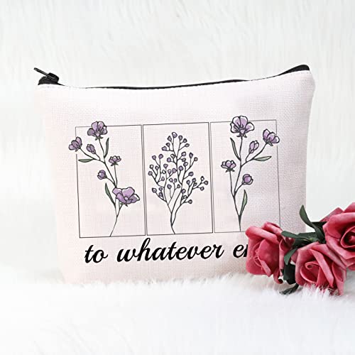 POFULL Throne of Glass Gift To Whatever End Cosmetic Bag Bookish Gift (to whatever bag)