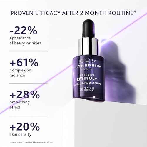 Institut Esthederm - Intensive Retinol - Face and Neck - Anti-aging - Wrinkles - Firming Serum - Sensitive Skin