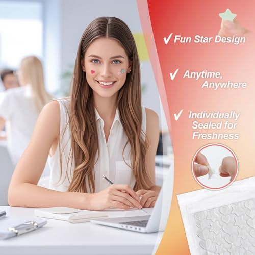 Pimple Patches for Face, Clear Hydrocolloid Acne Patches, Invisible Zit Covers & Spot Stickers with Tea Tree Oil & Salicylic Acid, 3 Sizes (10mm, 12mm, 14mm), 400 Count