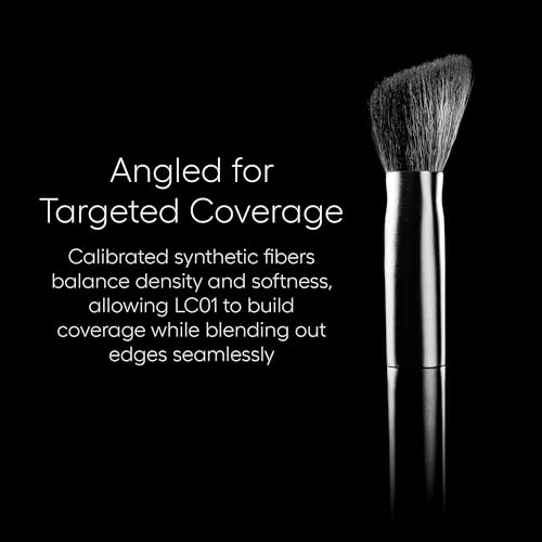 rephr LC 01 Concealer Brush, Synthetic Bristles, designed for Liquids and Cream Based Products