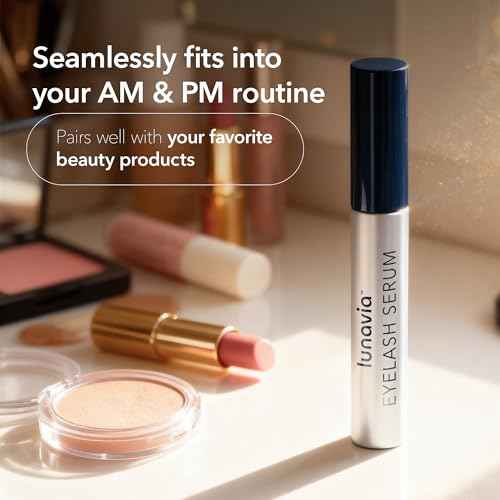 Eyelash Serum - Peptide & Botanical Lash Conditioner for Healthier, Stronger-Looking Lashes - Nourishing Lash Serum with Ginseng Extract for Daily Lash Care