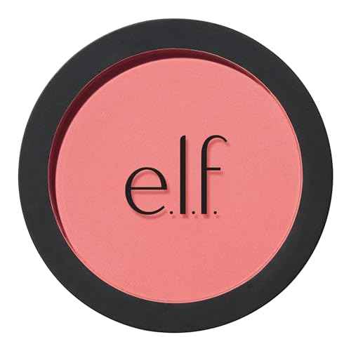 e.l.f. Primer-Infused Matte Blush, Long-Lasting, Lightweight & Buildable Powder Blush, Delivers A Matte Finish, Vegan & Cruelty-Free, Always Crushing