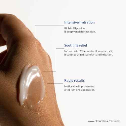 Soothing Hand Cream ? 42% Glycerin for Intense Moisture & Hydration | Chamomile Extract to Calm, Soothe & Restore Dry, Cracked Skin | Fast-Absorbing & Non-Greasy