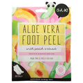 Aloe Vera Foot Peel Mask - Exfoliating for Dry, Cracked Feet