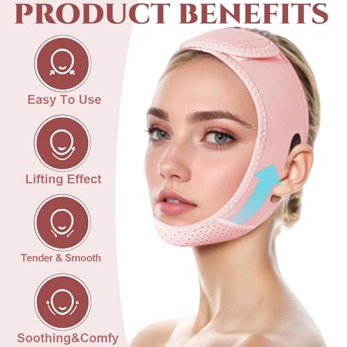 V Line Lifting Chin Strap Mask for Double Chin Reduction