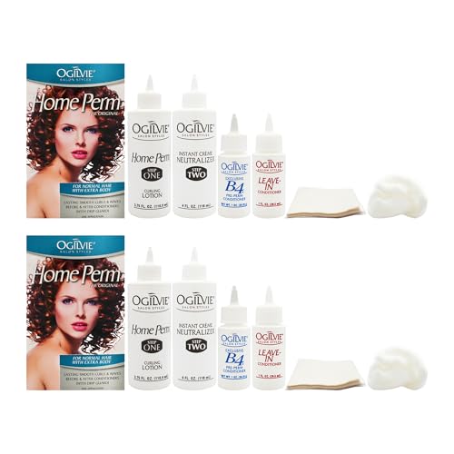 Ogilvie Original Home Perm Kit with Extra Body for Color-Treated Hair