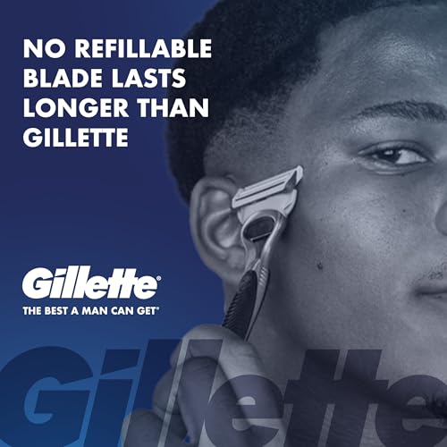 Gillette SkinGuard Razor Blade Refills for Sensitive Skin, 8 Count