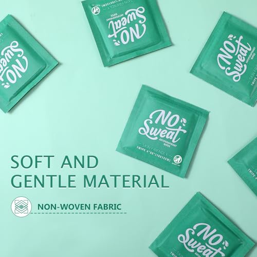 150 Pcs Mini Travel Deodorant Wipes - Antiperspirant Body Wipes