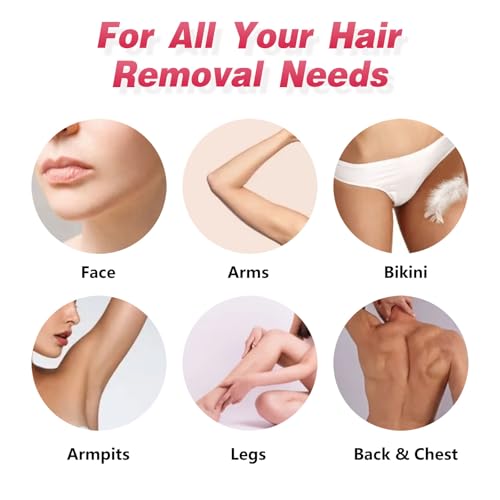 Hard Wax Beads for Hair Removal, 3lb Bulk Professional Brazilian Waxing Beads for Sensitive Skin Women Men, 48oz Big Bag of Wax Pellets for Body Bikini Legs Fine Hair & Coarse Hair Strawberry Red
