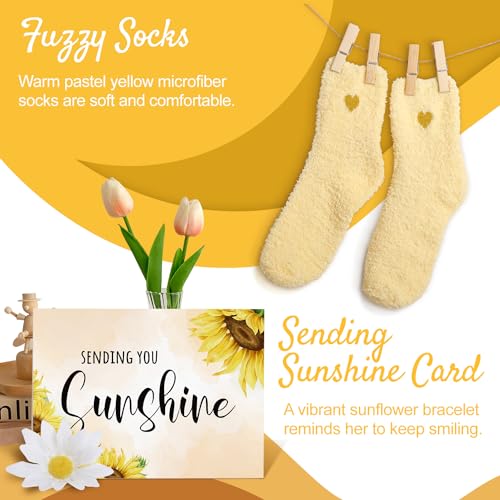 Get Well Soon Gift Basket for Women, 9pc Care Package