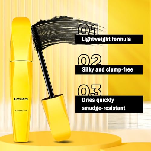 Boobeen Waterproof Mascara – Long-Lasting Volumizing & Curling