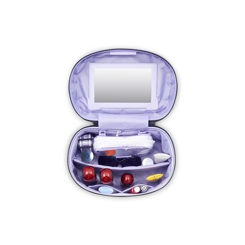 florence by mills Glow Getter Beauty Case, Lavender