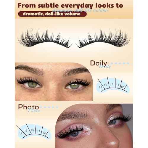 Manga Lash Clusters Kit Volume Eyelash Clusters 12-18mm Anime Lashes Clusters DIY Individual Lash Extension Kit Spiky Cluster Eyelash Extensions Kit with Lash Bond,Seal,Tweezers by TOOCHUNAG