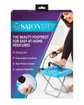 Adjustable Pedicure Footrest with LED Magnifier & Fan