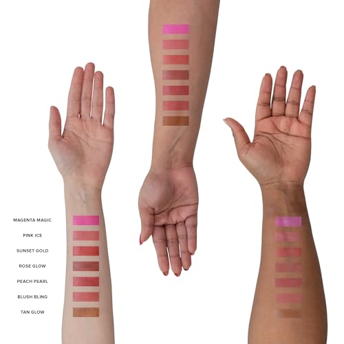 Nudestix Nudies Matte + Glow Core Cream Blush Stick – Multi-Use Radiant Blush for Cheeks, Eyes & Lips