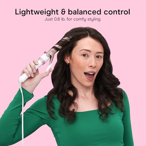 Conair Double Ceramic 1" Curling Iron - 400°F, 30 Settings