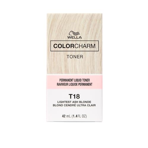 COLORCHARM Permanent Liquid Hair Toners | Neutralize Brass | Healthy-Looking Blondes Tones | Vegan & Free of Parabens
